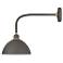 Foundry Dome 18 1/2"H Museum Bronze Outdoor Barn Wall Light