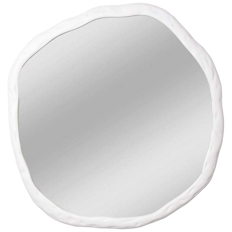 Image 1 Foundry Large Mirror White