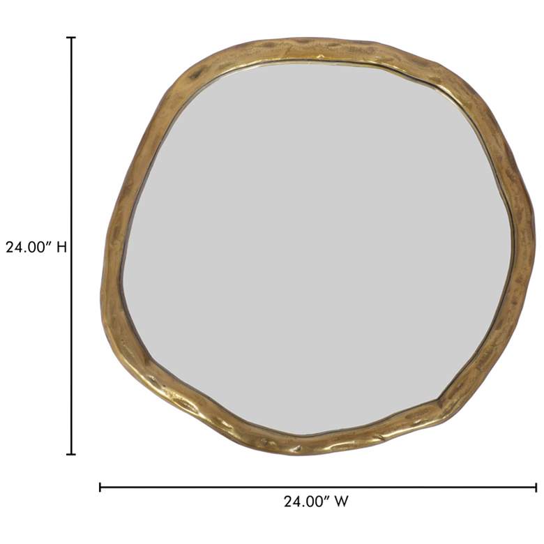 Image 5 Foundry Small Mirror Gold more views