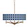 Four Corners Ava 6-Light Nickel Pendant Chandelier