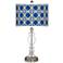 Four Corners Giclee Apothecary Clear Glass Table Lamp