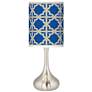 Four Corners Giclee Droplet Table Lamp