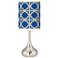 Four Corners Giclee Droplet Table Lamp