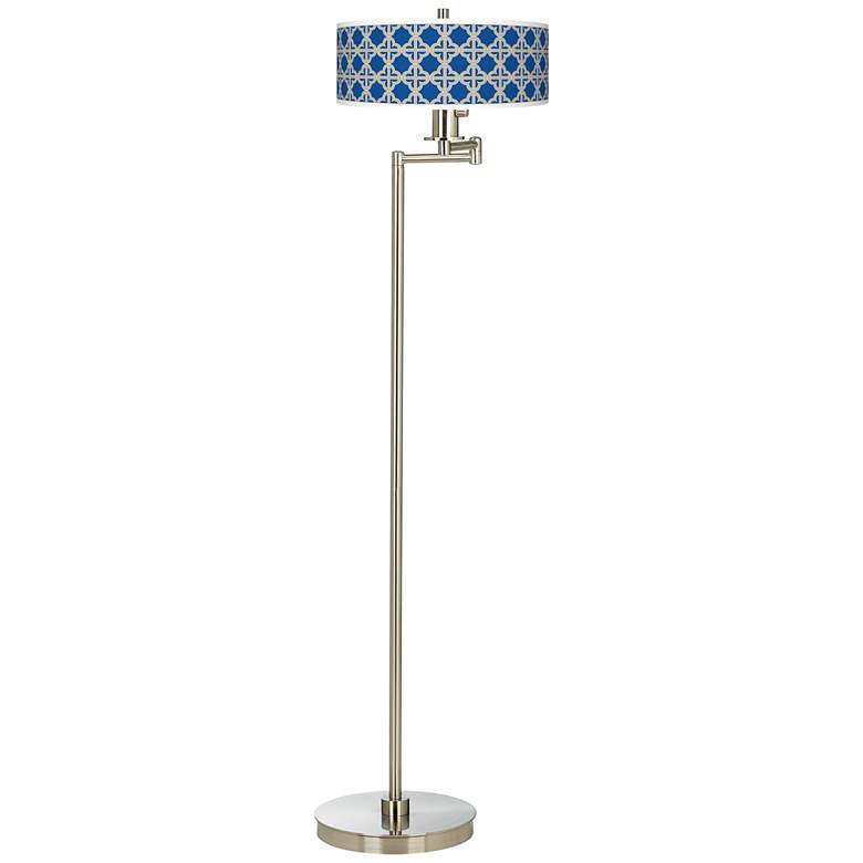 Image 1 Four Corners Giclee Energy Efficient Swing Arm Floor Lamp