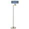 Four Corners Giclee Energy Efficient Swing Arm Floor Lamp