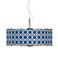 Four Corners Giclee Glow 20" Wide Pendant Light