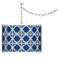 Four Corners Giclee Glow Plug-In Swag Pendant