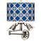 Four Corners Giclee Plug-In Swing Arm Wall Lamp