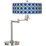 2_Four Corners Giclee Shade LED Swing Arm Desk Lamp