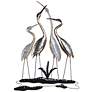 Four Cranes Around The Watering Hole Metal Wall DÃ&#169;cor