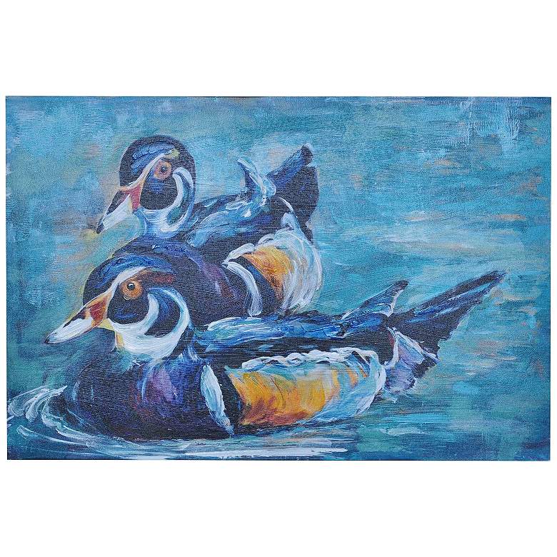 Image 1 Fowl Pal 24 inch Wide Canvas Wall Art