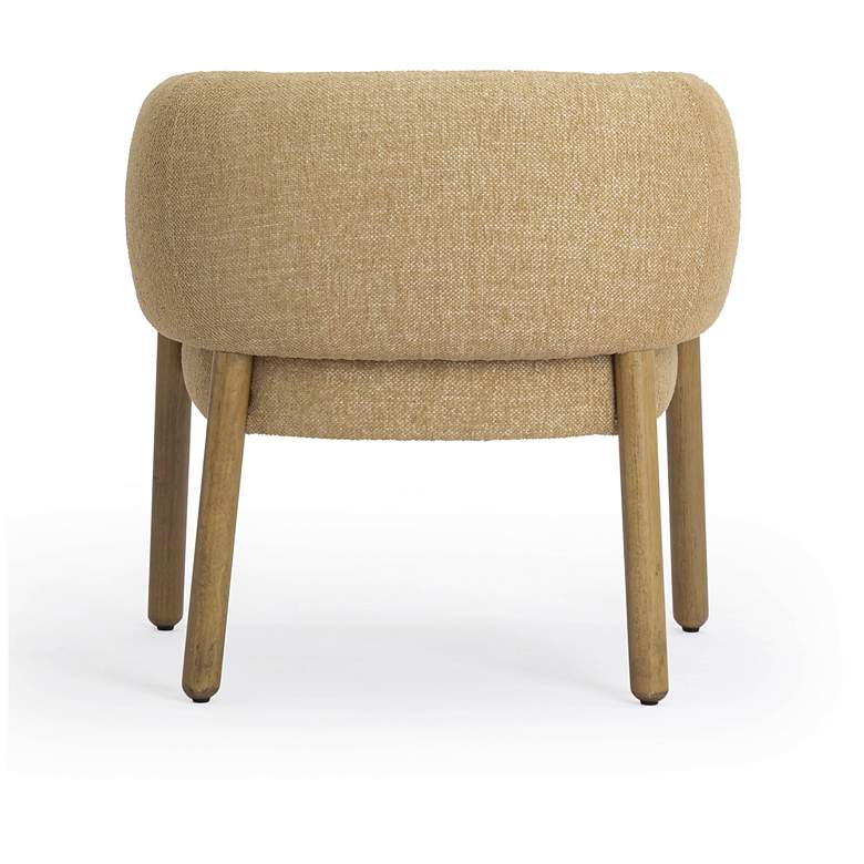 Image 4 Foxy Honey Textured Fabric Accent Chair more views