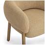 5_Foxy Honey Textured Fabric Accent Chair more views