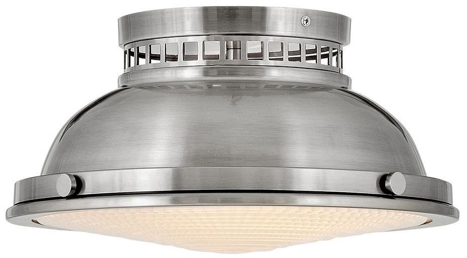 Image Foyer Emery-Medium Flush Mount-Polished Antique Nickel