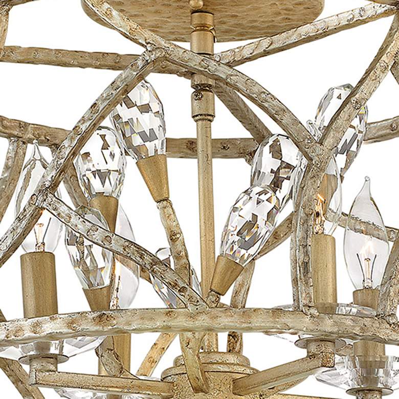 Image 2 Foyer Eve-Medium Convertible Flush Mount-Champagne Gold more views