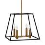 Thumbnail2 of Foyer Fulton-Medium Open Frame Pendant-Bronze more views