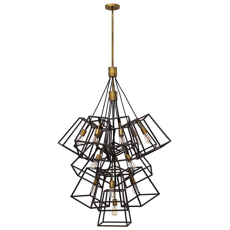 Image 1 Foyer Fulton-Thirteen Light Multi Tier-Bronze