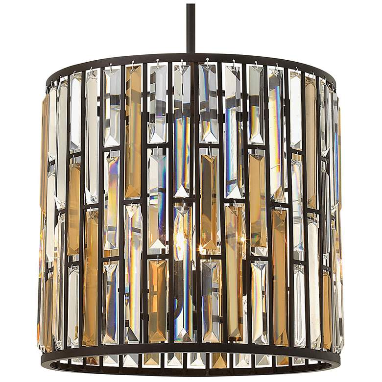 Image 4 Foyer Gemma-Small Convertible Drum-Vintage Bronze more views