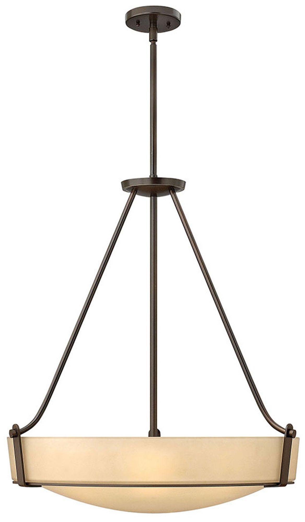 Image Foyer Hathaway 26 3/4" Wide Olde Bronze Foyer Pendant