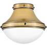 1_Foyer Oliver-Small Flush Mount-Heritage Brass