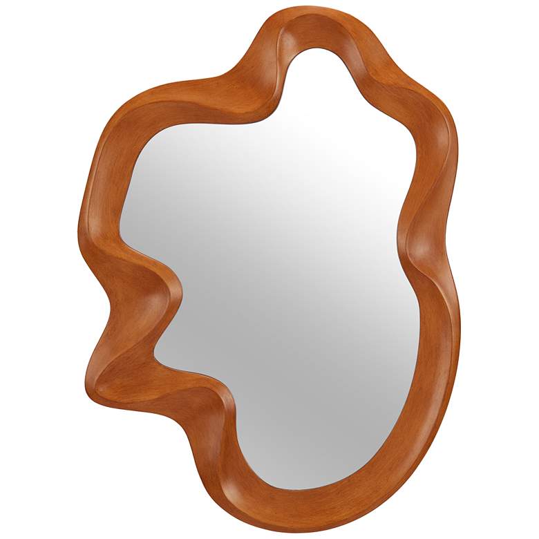 Image 1 Foz Mirror Brown