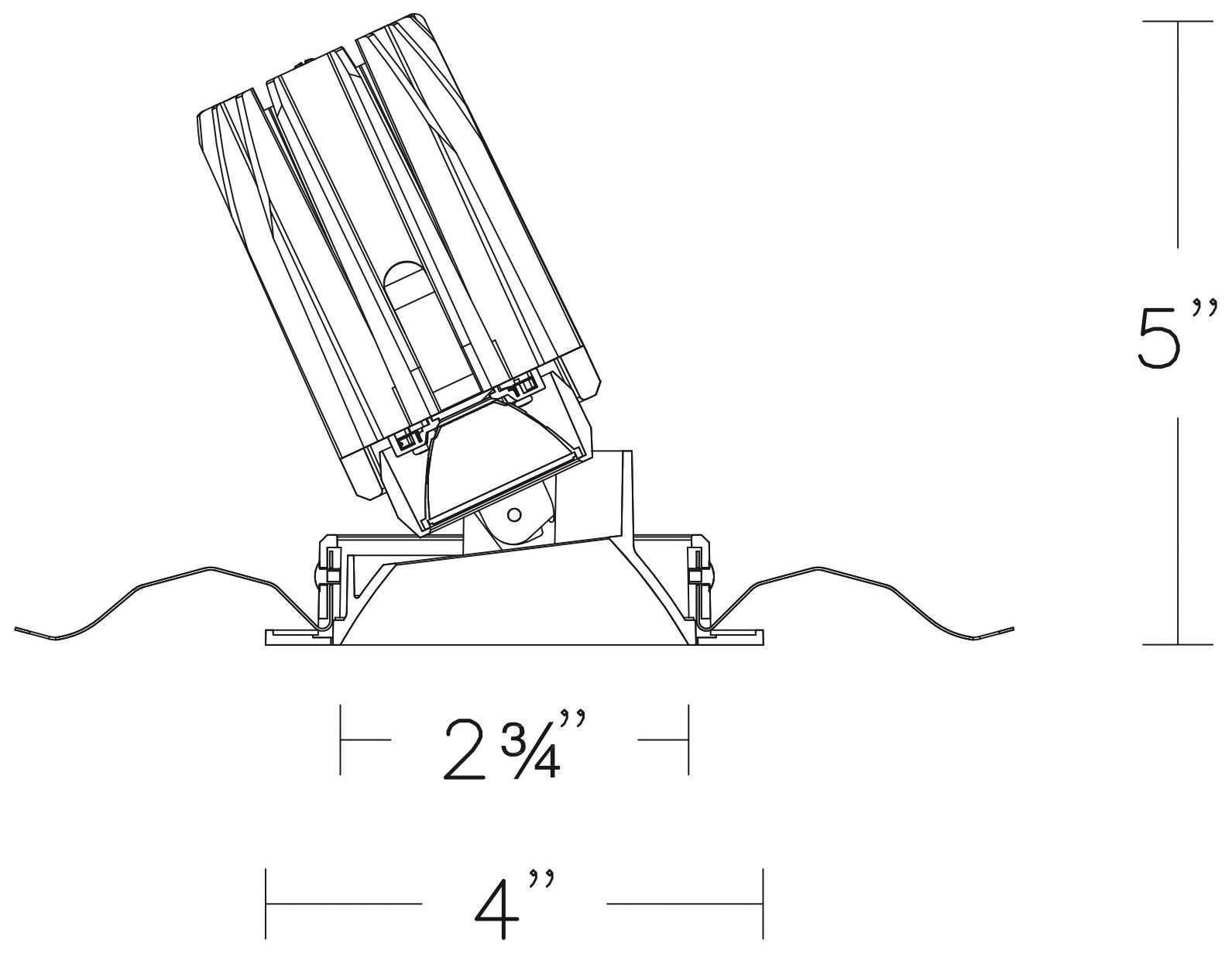 Image 5 FQ 5"H x 2.75"W 1-Light 2" LED in White more views