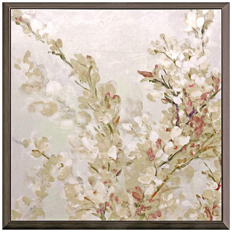 Image 3 Fragile Beauty I 39"W Square Giclee Framed Wall Art Set