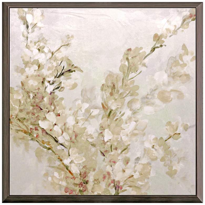 Image 1 Fragile Beauty II 39"W Square Giclee Framed Wall Art Set