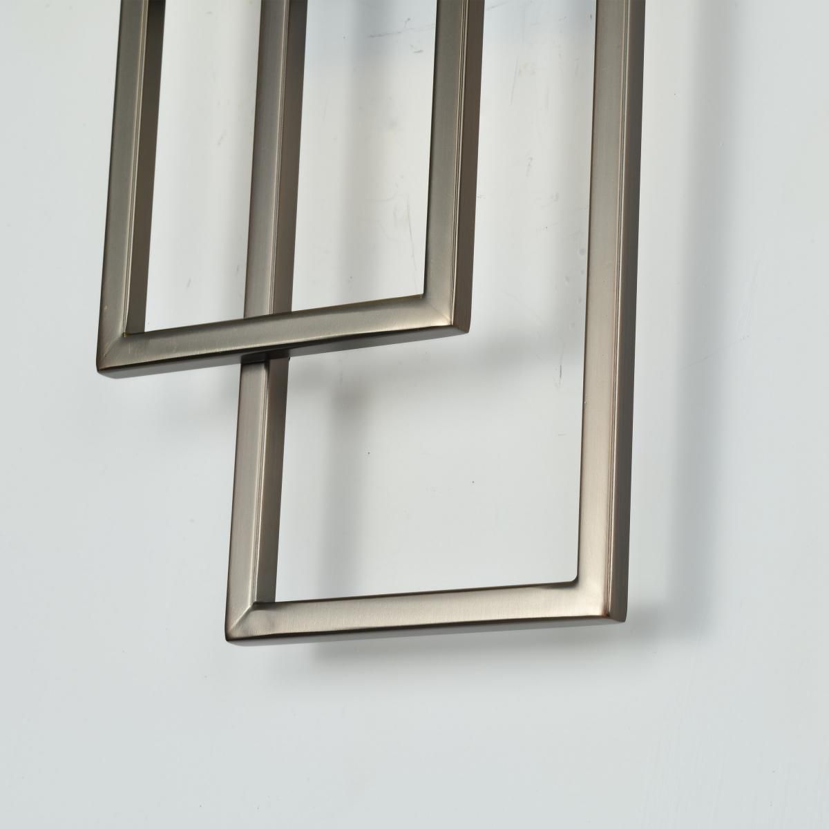 Frame; 1 Module Wall Sconce with Frosted Glass