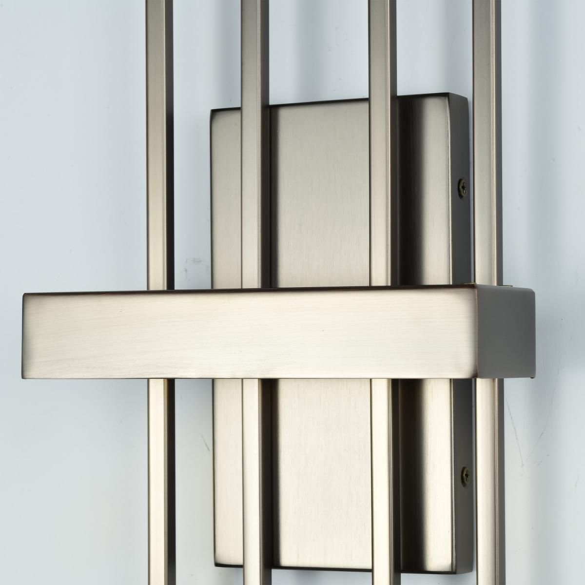 Frame; 1 Module Wall Sconce with Frosted Glass