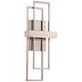 Frame 20 1/4" High Brushed Nickel LED Wall Sconce