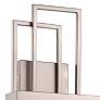 Thumbnail3 of Frame 20 1/4" High Brushed Nickel LED Wall Sconce more views