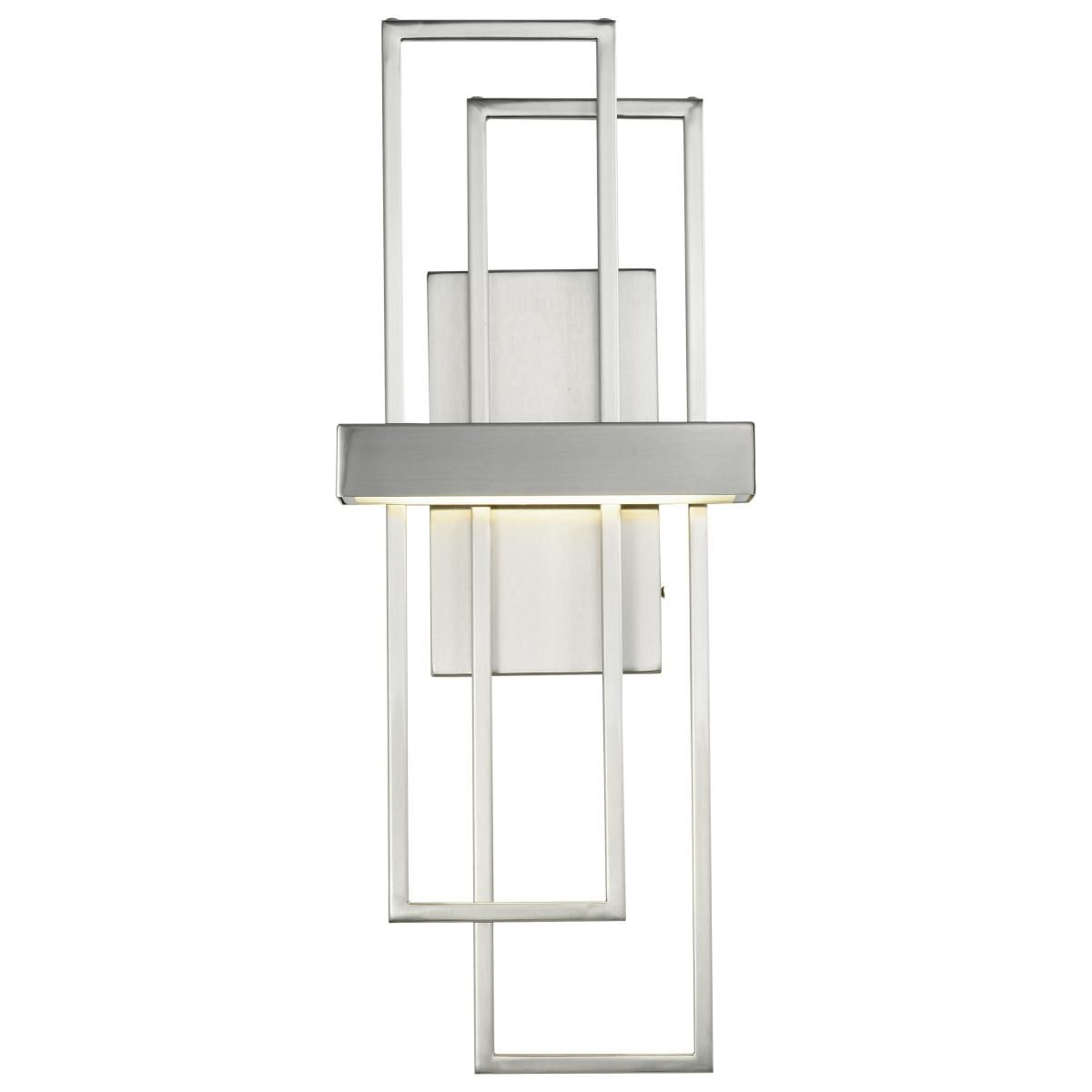 Image 5 Frame 20 1/4" High Brushed Nickel LED Wall Sconce more views