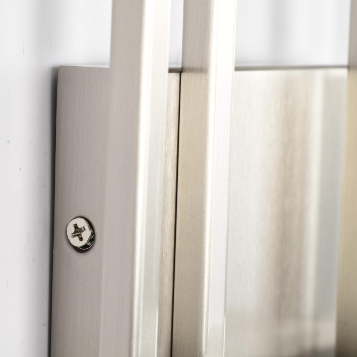 Frame 20 1/4" High Brushed Nickel LED Wall Sconce