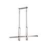 4_Frame 36" Wide Brushed Nickel LED Pendant Light more views