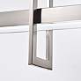 7_Frame 36" Wide Brushed Nickel LED Pendant Light more views
