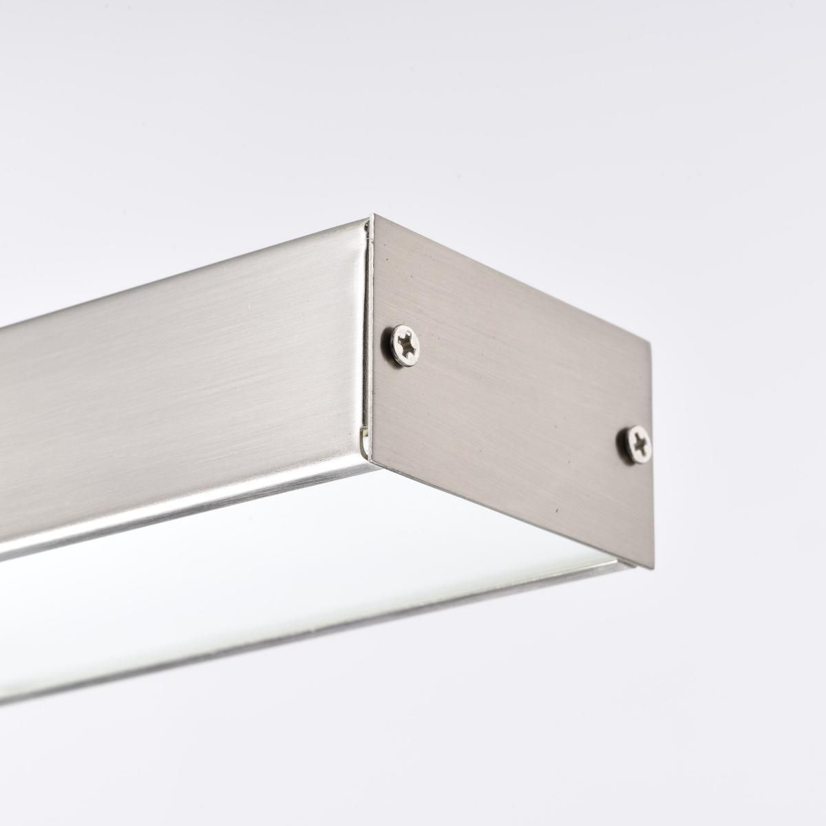 Frame 36" Wide Brushed Nickel LED Pendant Light