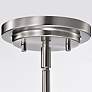 5_Frame 5 3/4" Wide Brushed Nickel LED Mini Pendant Light more views