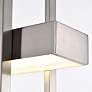 6_Frame 5 3/4" Wide Brushed Nickel LED Mini Pendant Light more views