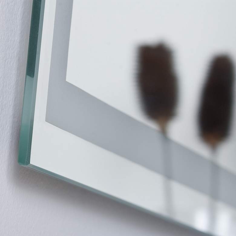 Image 3 Frameless Etch 23 1/2" x 31 1/2" Wall Mirror more views