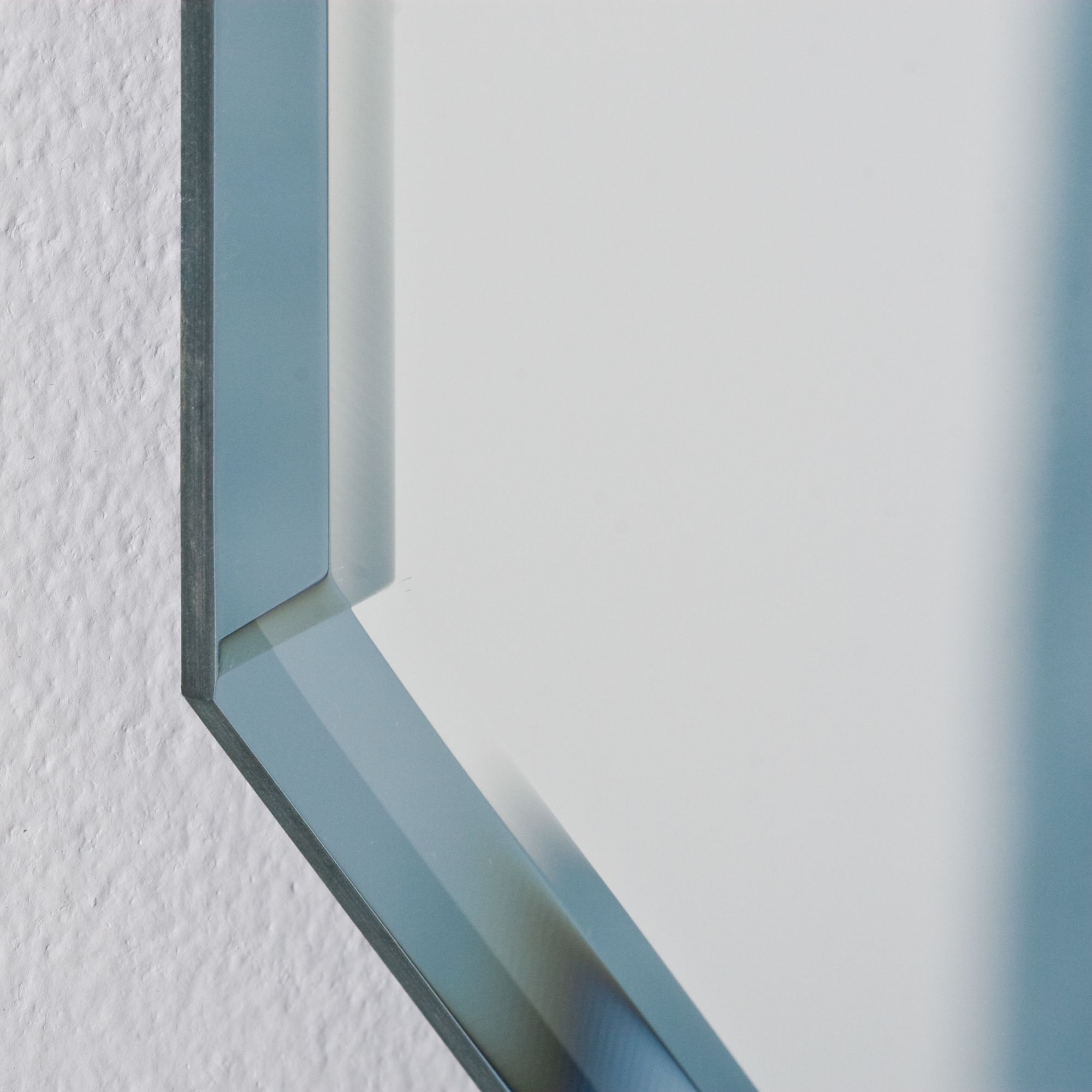 Image 3 Frameless Octagon 23 1/2" x 31 1/2" Beveled Wall Mirror more views