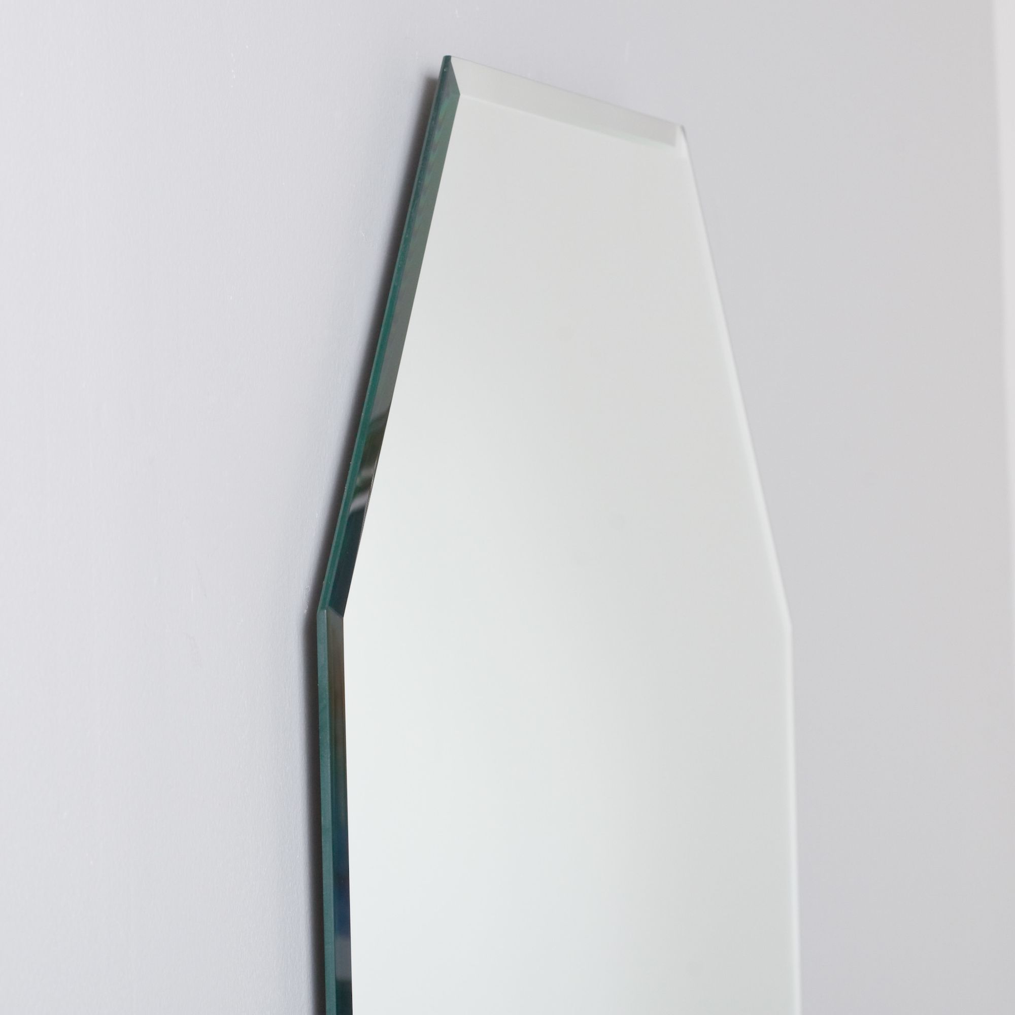 Image 4 Frameless Octagon 23 1/2" x 31 1/2" Beveled Wall Mirror more views