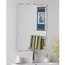 Frameless Ridge 23 1/2" x 31 1/2" Novelty Wall Mirror