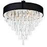 2_Franca 8 Light Drum Shade Chandelier With Chrome Finish more views