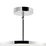 6_Franca 8 Light Drum Shade Chandelier With Chrome Finish more views