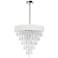 Franca 8 Light Drum Shade Chandelier With Chrome Finish