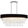 Franca 8 Light Drum Shade Chandelier With Chrome Finish
