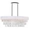 Franca 8 Light Drum Shade Chandelier With Chrome Finish