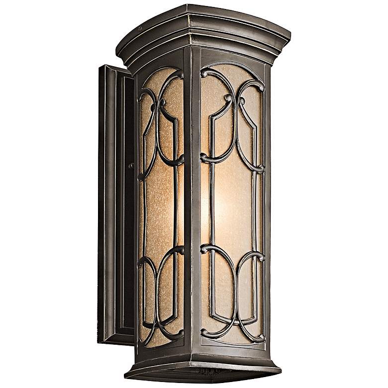 Image 1 Franceasi Olde Bronze 18" High Outdoor Wall Light