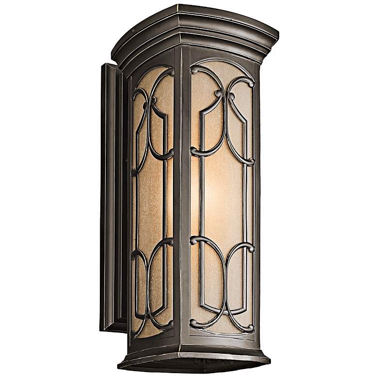 Image 1 Franceasi Olde Bronze 22" High Outdoor Wall Light
